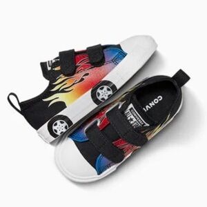 Converse Black and Red Sneakers